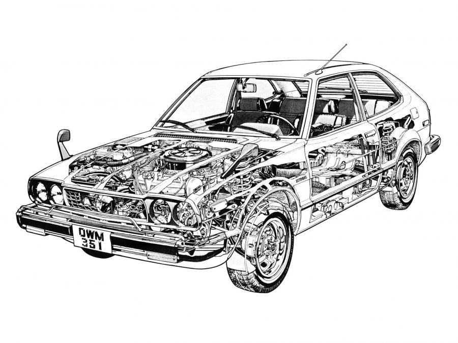  Honda Accord Hatchback 1976 года  (US) (фото 3 из 5)